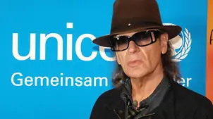 UNICEF-Pate Udo Lindenberg | © UNICEF/Langenstrassen UNICEF-Pate Udo Lindenberg