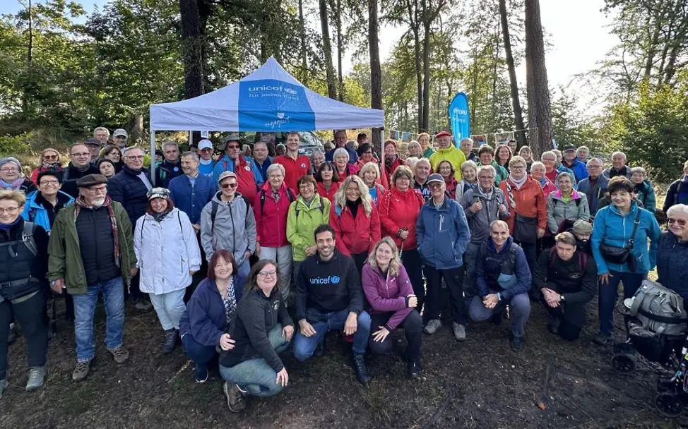 © UNICEF WALK4UNICEF im Spessart.