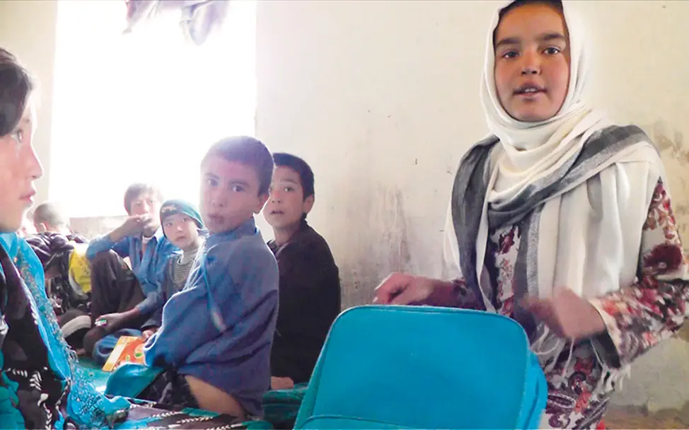 Nasrin kann dank Let Us Learn jeden Tag zur Schule gehen | © UNICEF Let Us Learn Afghanistan