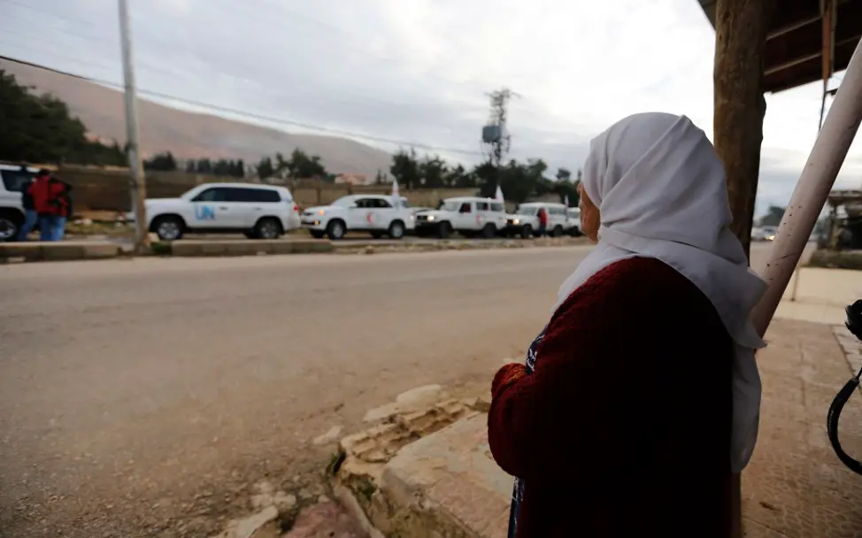 Madaya Syrien Hilfskonvoi