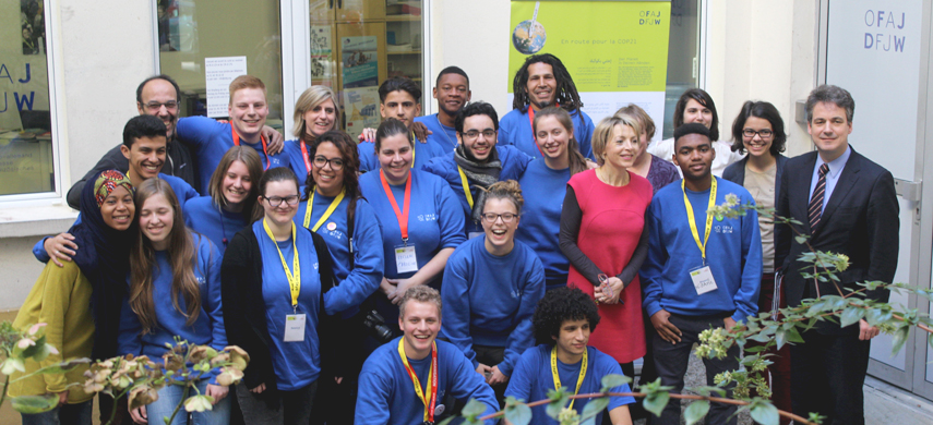 Jugendgruppe bei der Klimakonferenz Klimakonferenz Jugendgruppe