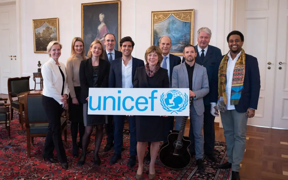 Teilnehmer des UNICEF-Neujahrsgesprächs 2016