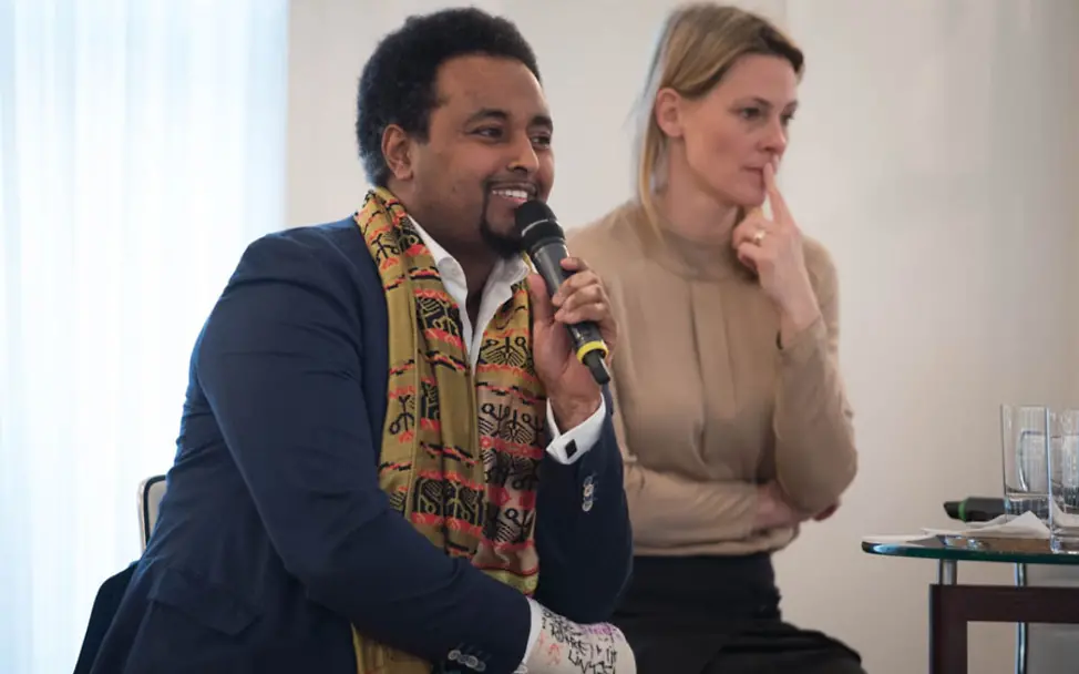 Musiker Fetsum Sebhat 