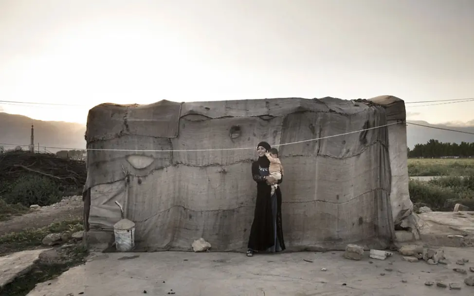 Amina aus Syrien ist erst 14. Und doch ist sie auch Mutter. 