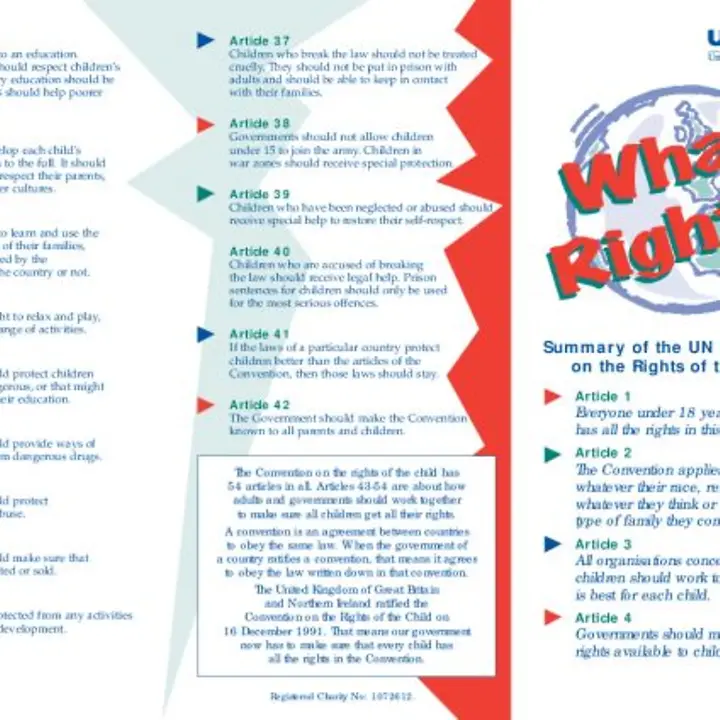 Kinderfreundliche Kinderrechtskonvention Englisch Vorschau Kinderfreundliche Kinderrechtskonvention Englisch Vorschau