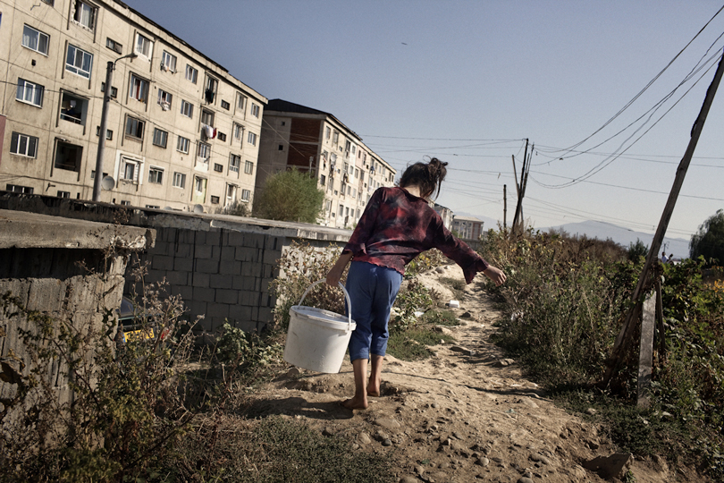 Zielscheibe Roma, Rumänien