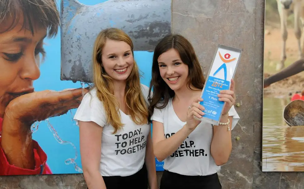 UNICEF-JuniorBotschafterinnen für Kinderrechte 2012