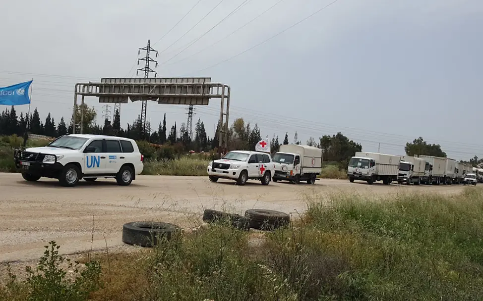 UNICEF-Konvoi für belagerte Stadt | © UNICEF Syrien Syrien Madaya: UNICEF-Konvoi für belagerte Stadt