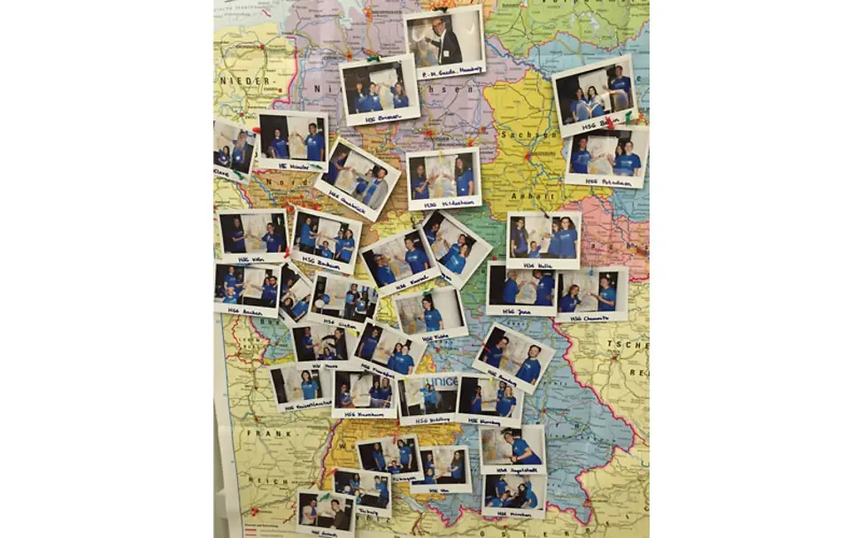 UNICEF-Hochschulgruppen in Deutschland.