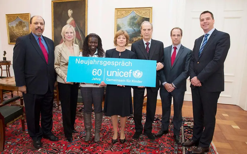 UNICEF Neujahrsgespraech 2013 in Berlin Berlin: UNICEF Neujahrsgespraech 2013