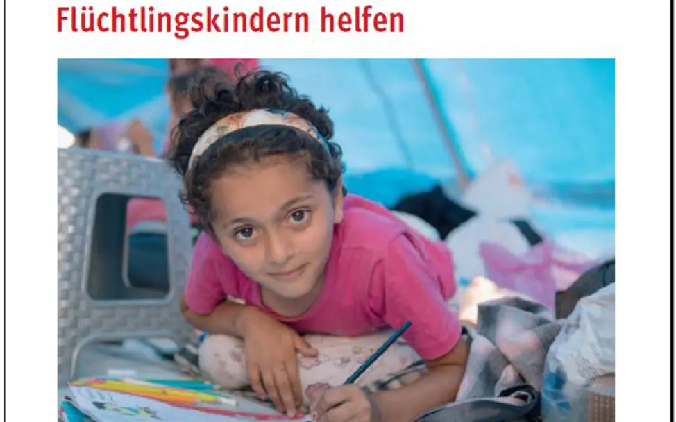 UNICEF-Report 2016: Flüchtlingskindern helfen