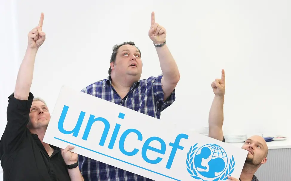 Frage 6 Arbeit bei UNICEF - hoch hinaus