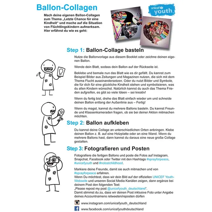 Aktion Ballon-Collagen Vorschau Aktion Ballon-Collagen Vorschau