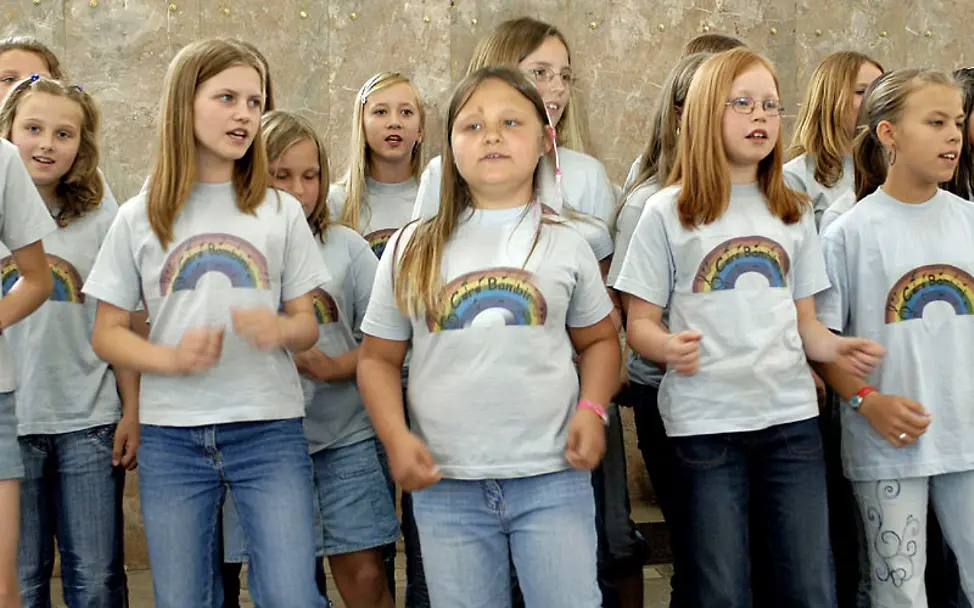 UNICEF-JuniorBotschafter 2006: Der Kinderchor Coro Bambini © UNICEF UNICEF-JuniorBotschafter 2006