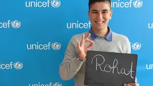 Jugendengagement bei UNICEF: Rohat, ehemaliges UNICEF JuniorBeirat-Mitglied