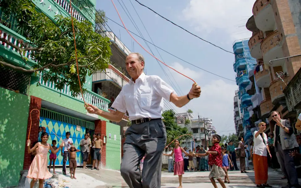 80. Geburtstag: Dr. Jürgen Heraeus in Bangladesch