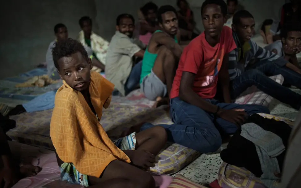 Der 12-Jährige Sagga kommt aus Eritrea. | © UNICEF/UNI187377/Romenzi Der 12-Jährige Sagga kommt aus Eritrea