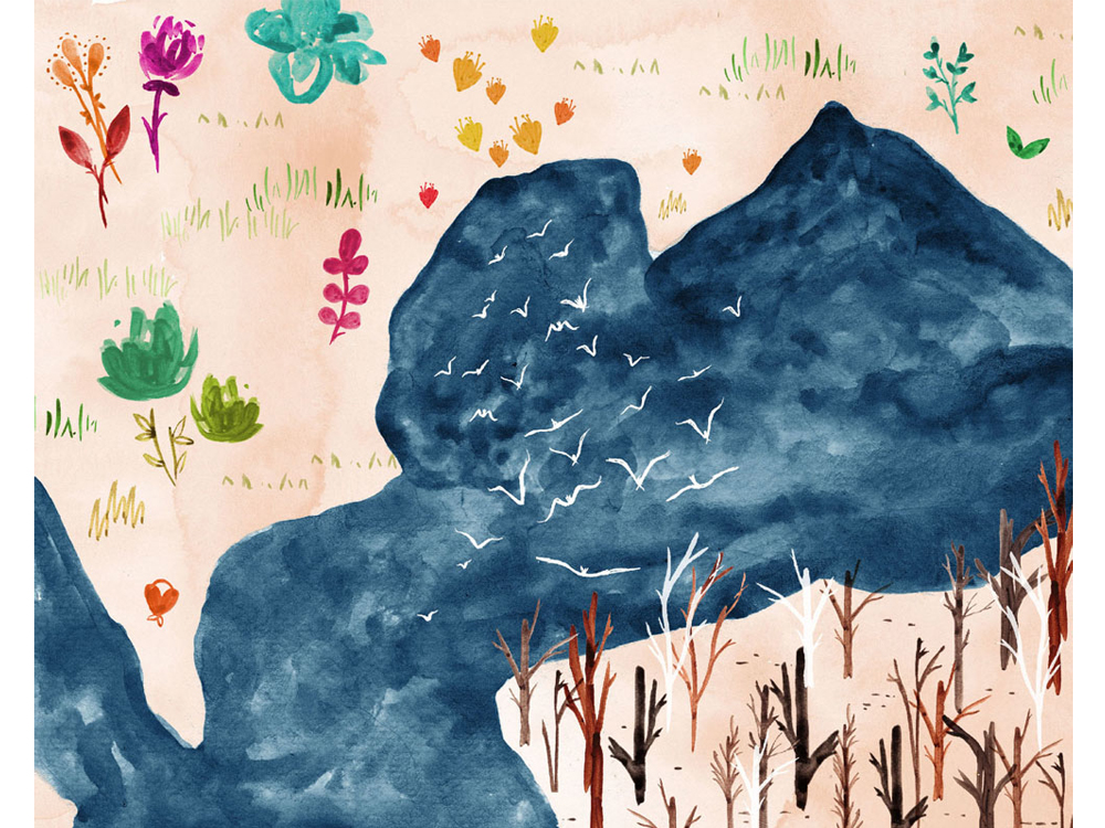 Illustration: Mein Wunsch für Flüchtlingskinder | © UNICEF/UN033353/Lee Meera Lee Patel: Mein Wunsch für Flüchtlingskinder