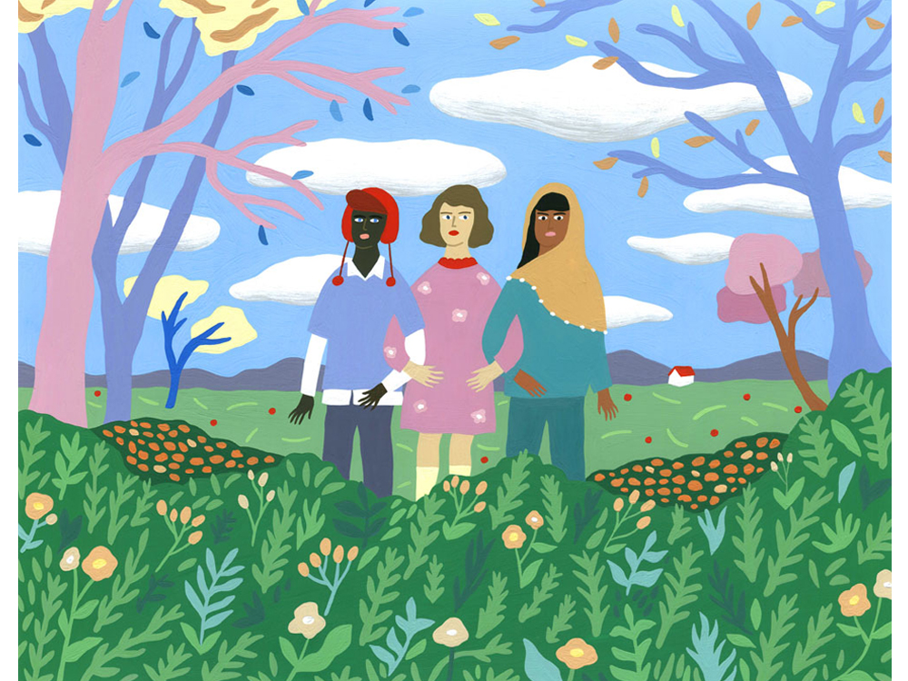 Illustration: Mein Wunsch für Flüchtlingskinder | © UNICEF/UN033371/Takahashi Ayumi Takahashi: Mein Wunsch für Flüchtlingskinder