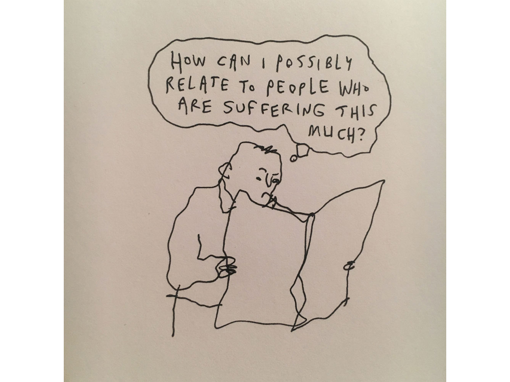 Illustration: Mein Wunsch für Flüchtlingskinder | © UNICEF/UN033630/Finck Liana Finck: Mein Wunsch für Flüchtlingskinder