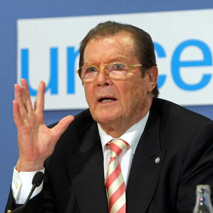 UNICEF-Botschafter Roger Moore | Foto: Eventpress/Herrmann