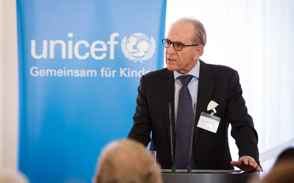 Neujahrsgespräch: Dr. Jürgen Heraeus | © Bundesregierung/Steins Neujahrsgespräch: Dr. Jürgen Heraeus