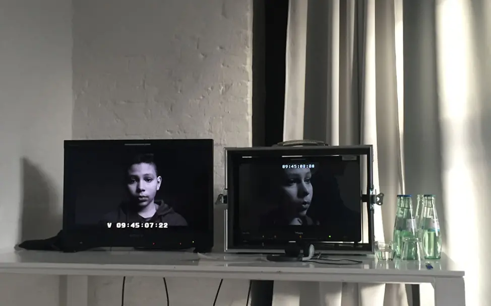 Dreharbeiten in Berlin | © UNICEF DT/ Jenifer Stolz Harry und Ahmed - Dreharbeiten in Berlin