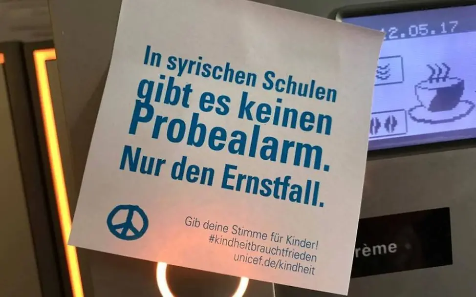 Kindheit braucht Frieden