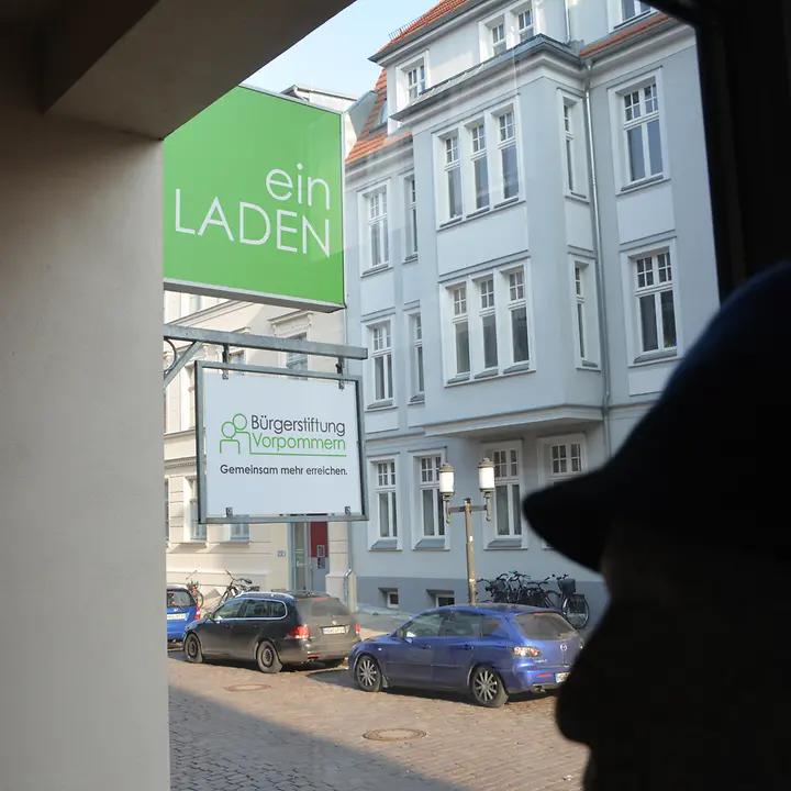 einLaden Bachstraße ©Bürgerstiftung Vorpommern Neuer Inhalt