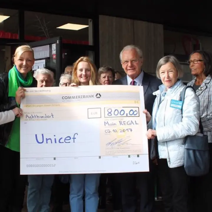 Danke an Main Regal für Ihre Spende an UNICEF!