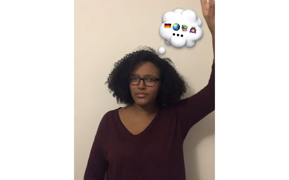 Sandra will, dass junge Menschen mehr Gehör finden. | © UNICEF/DT2017 #wählerisch: Sandra macht sich für junge Menschen stark.