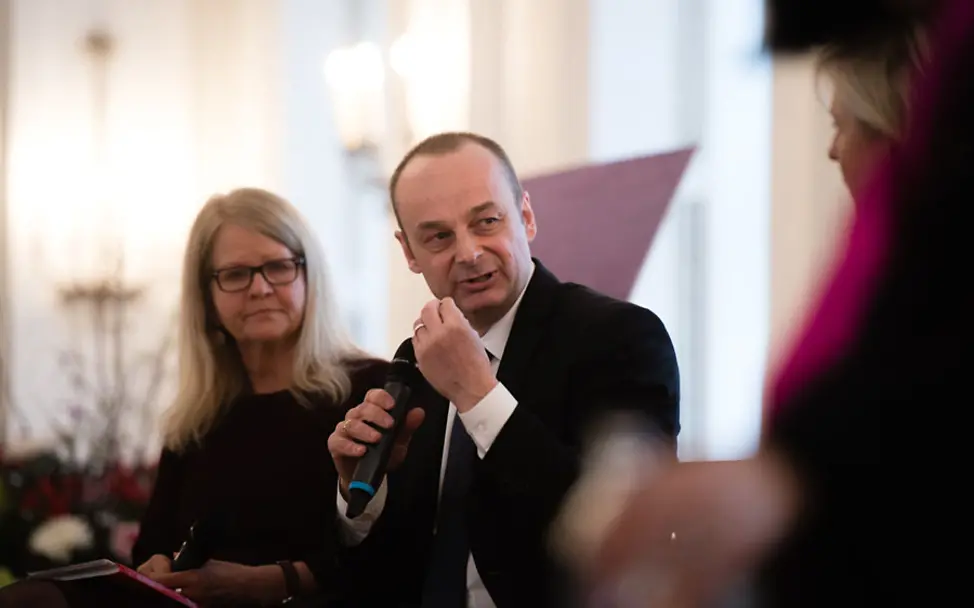 Manuel Fontaine, Leiter UNICEF-Nothilfe | © Bundesregierung/Felix Zahn UNICEF-Neujahrsgespräch: Manuel Fontaine, Leiter UNICEF-Nothilfe