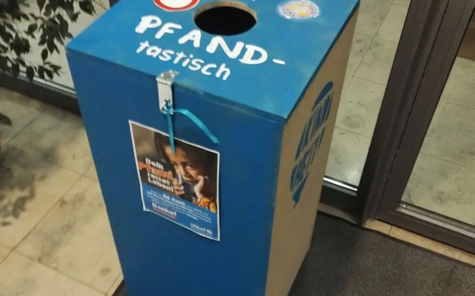 UNICEF Pfandbox