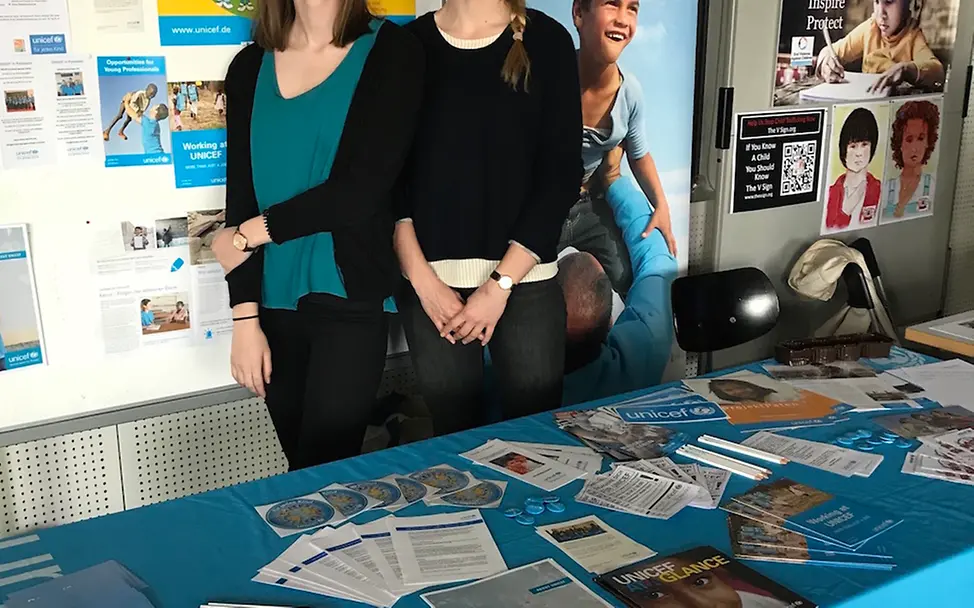 UNICEF Potsdam beim Praxistag der FH Potsdam (MACR)