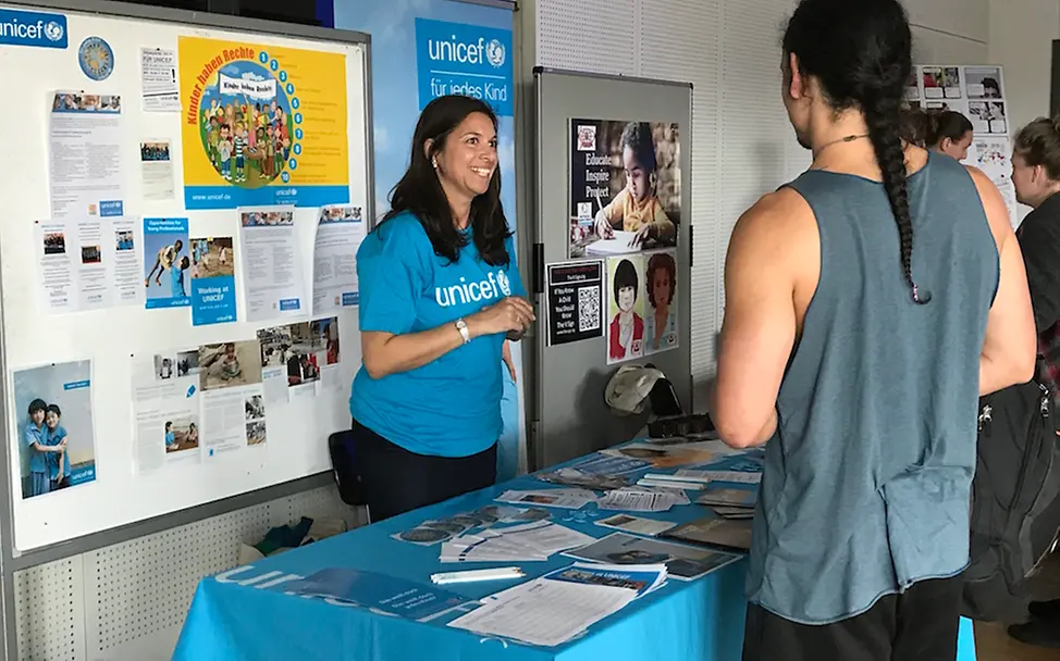 Berliner Ehrenamtliche im Gespräch