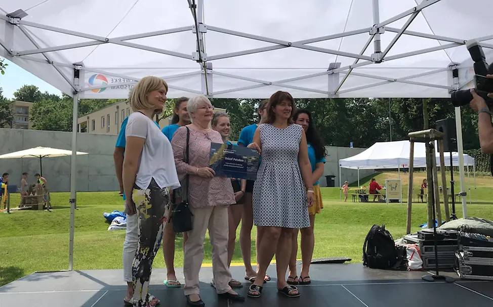 Spendenübergabe| © UNICEF Potsdam/2018/Szyska