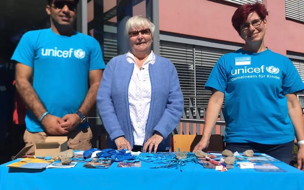 Team von Ehrenamtlichen | © UNICEF Potsdam/Jamil
