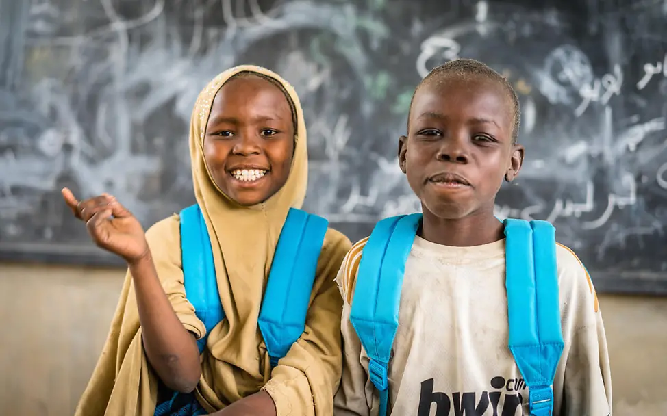 Tschadsee-Konferenz: Schulkinder im Tschad 