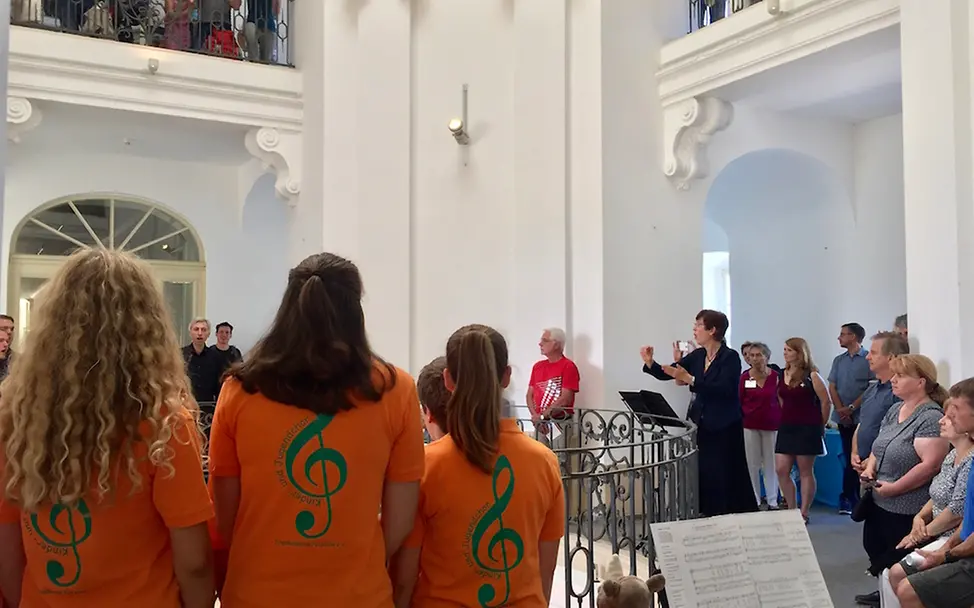 Kinder- und Jugendchor der Singakademie Potsdam | © UNICEF Potsdam/Heinze