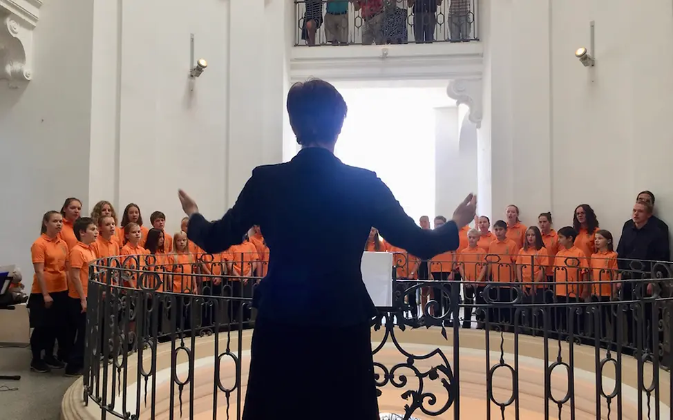 Kinder- und Jugendchor der Singakademie Potsdam | © UNICEF Potsdam/Heinze