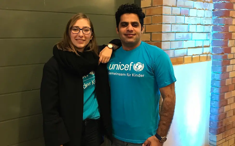 Sarah und Arsalan | © UNICEF Potsdam/Linder