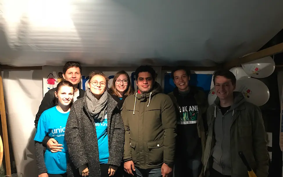 UNICEF-Stand beim WarmUP 2018 | © UNICEF Potsdam/Schrödelsecker