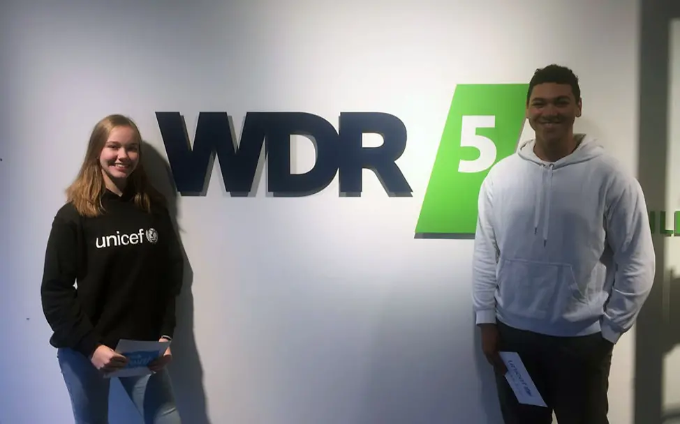 Sarah und Jess sind zu Gast beim WDR 5