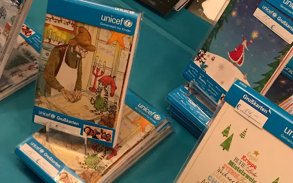 UNICEF Grußkarten | © UNICEF Potsdam/Schrödelsecker