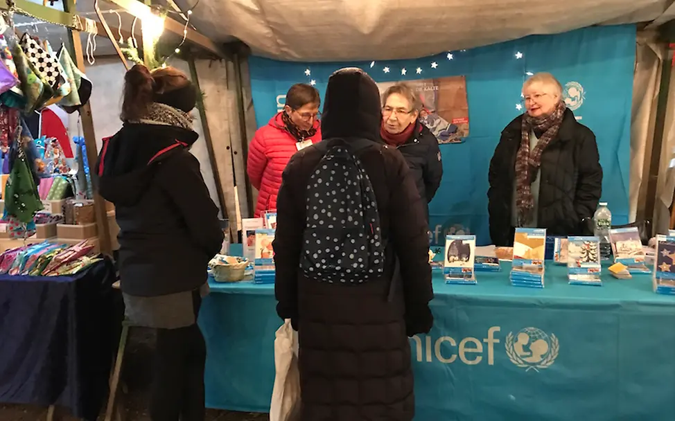 UNICEF Ehrenamtliche | © UNICEF Potsdam/Schrödelsecker