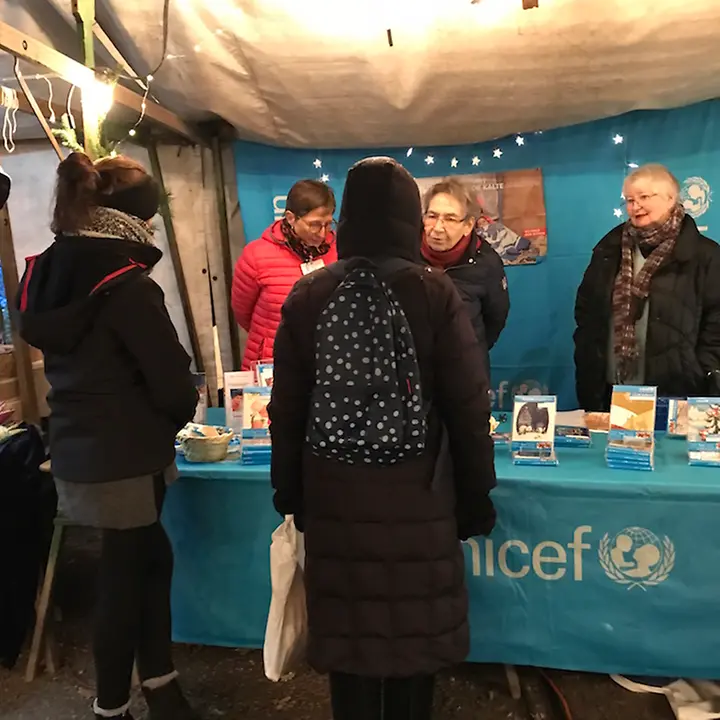 UNICEF Ehrenamtliche | © UNICEF Potsdam/Schrödelsecker