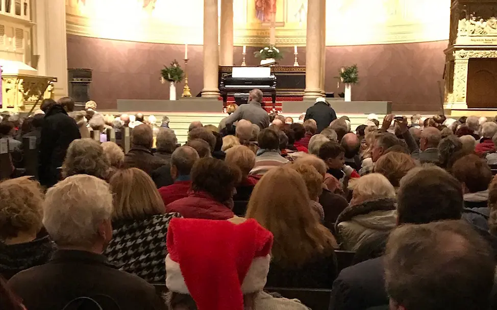 Wiener Sängerknaben 2018 in der Nikolaikirche | © UNICEF Potsdam/Schrödelsecker