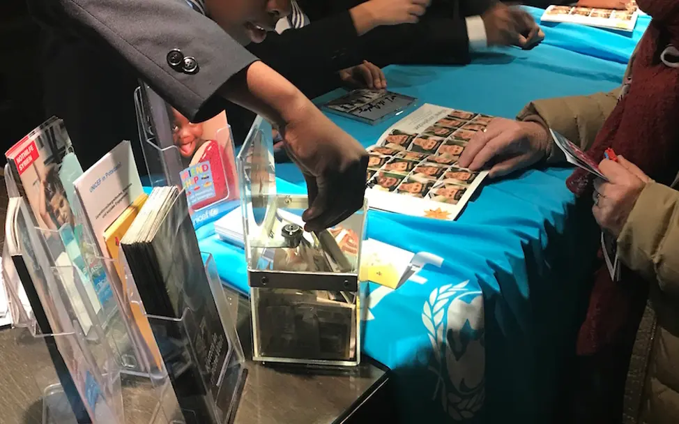 Wiener Sängerknaben 2018 in der Nikolaikirche | © UNICEF Potsdam/Schrödelsecker