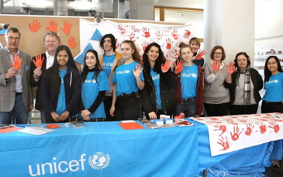Red-Hand-Day 2019 am Felix-Klein-Gymnasium in Göttingen