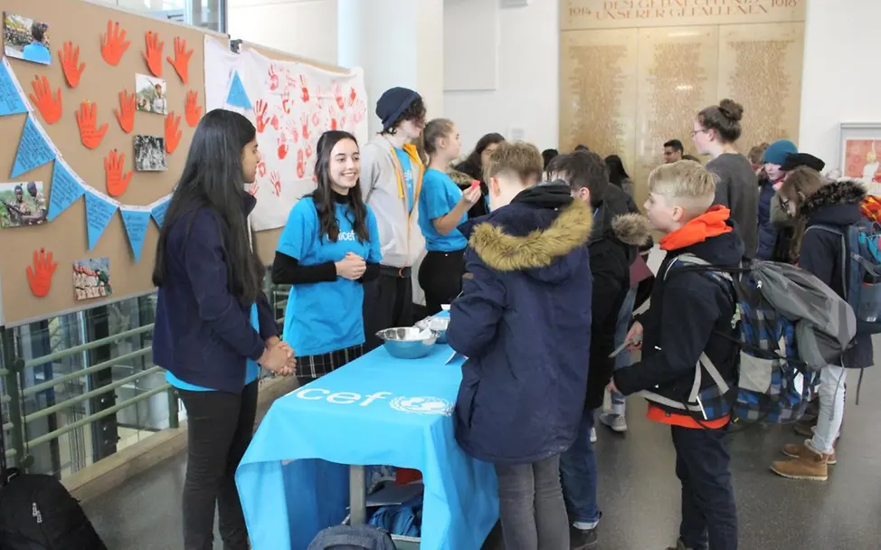 Red-Hand-Day 2019 am Felix-Klein-Gymnasium in Göttingen